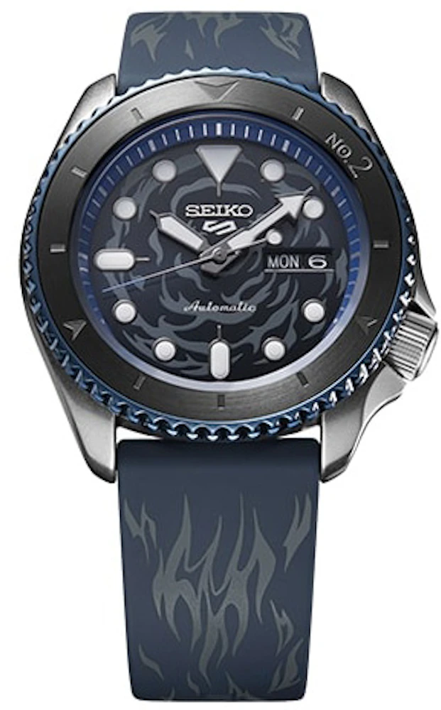 Seiko 5 Sports ONE PIECE Limited Edition Sabo SRPH71 - 43mm in Stainless  Steel - US