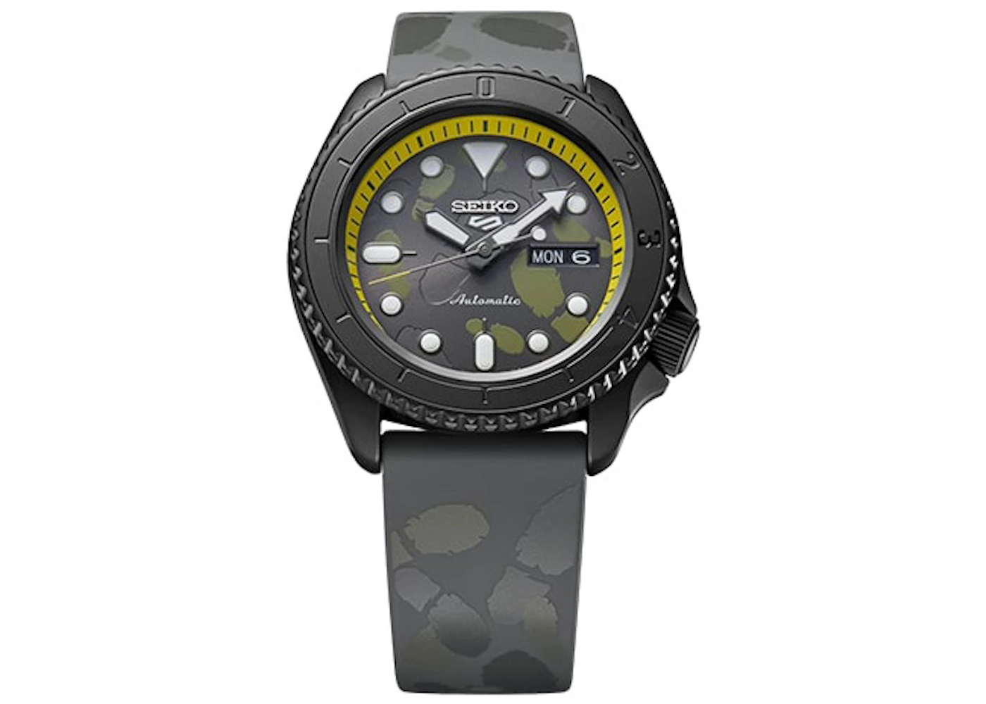 Seiko 5 Sports One Piece Limited Edition Sanji Srph69 43mm In Stainless Steel Seiko 5 Sports One Piece Limited Edition Sanji Srph69 43mm In Stainless Steel