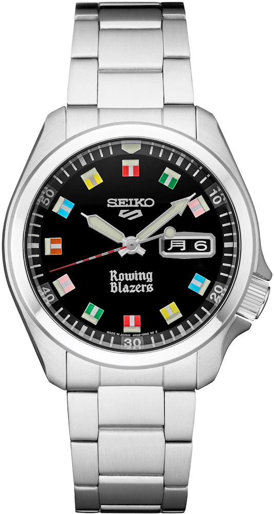 Seiko 5 Sports Rowing Blazers Limited Edition SRPJ63 - 40mm in Stainless  Steel - US