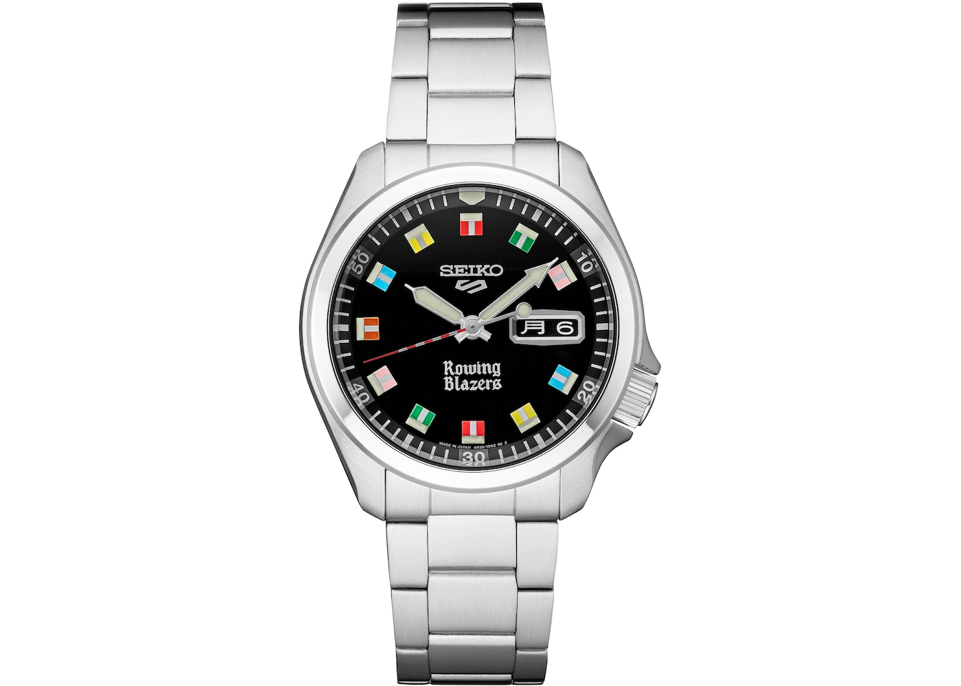 Seiko 5 Sports Rowing Blazers Limited Edition SRPJ63 - 40mm in Stainless  Steel - US