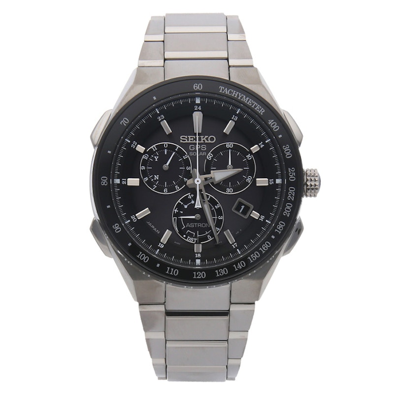 Seiko Sportura GPS Solar SSF005 45mm in Stainless Steel DE