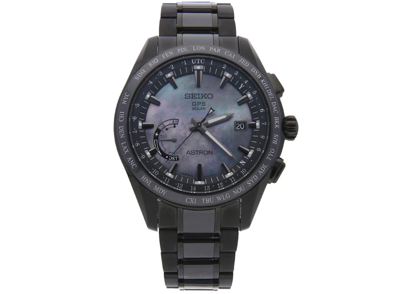 Seiko Astron GPS Solar World Time Limited Edition SSE091 45mm in ...