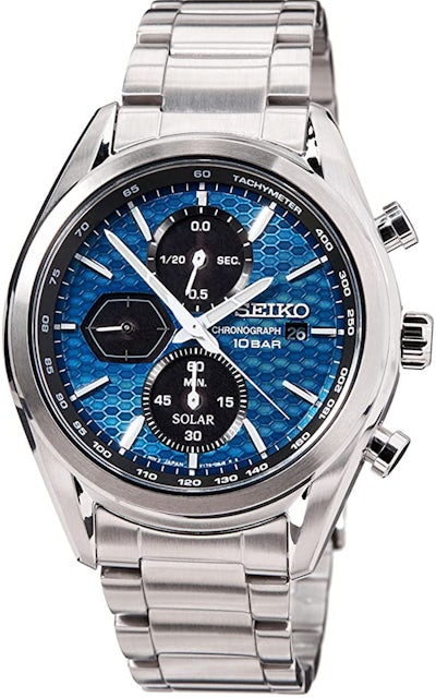 Seiko Classic SSC801P1 42mm in Stainless Steel - US
