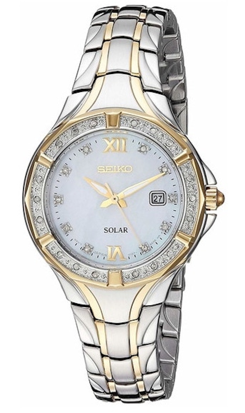 Seiko Diamonds SUT372 29mm in Stainless Steel US