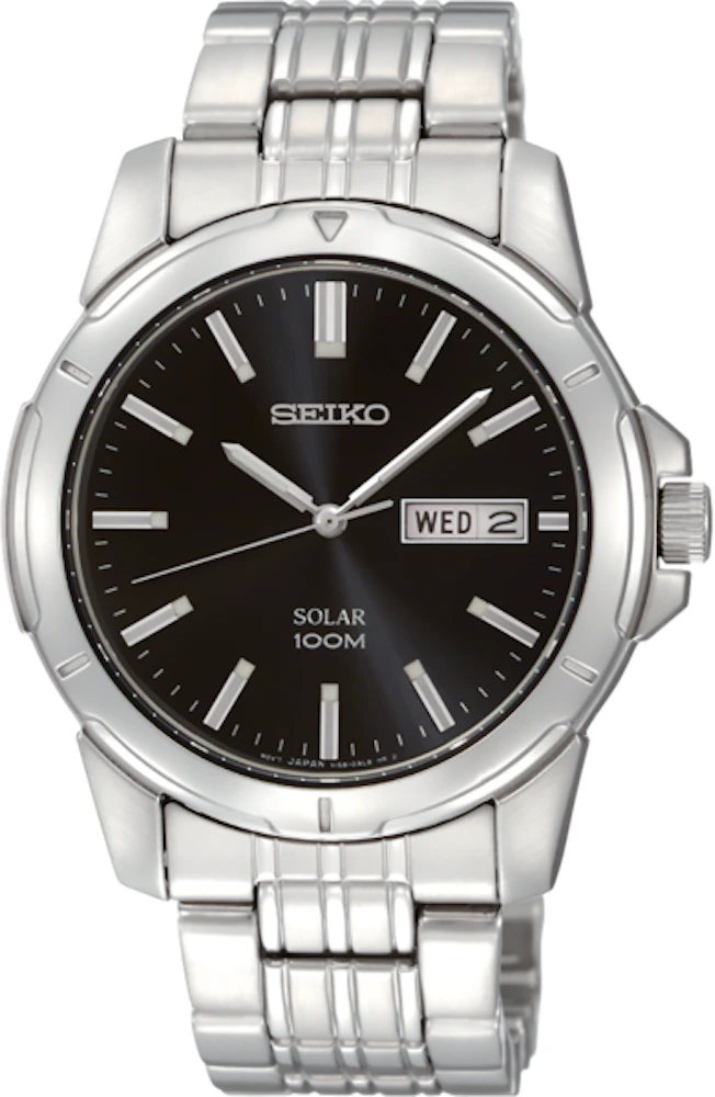 Seiko Essentials SNE093 39mm in Stainless Steel - US