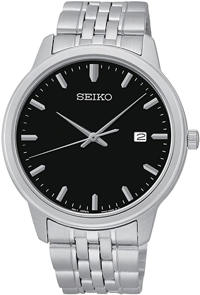 Seiko Essentials SNE093 39mm in Stainless Steel DE