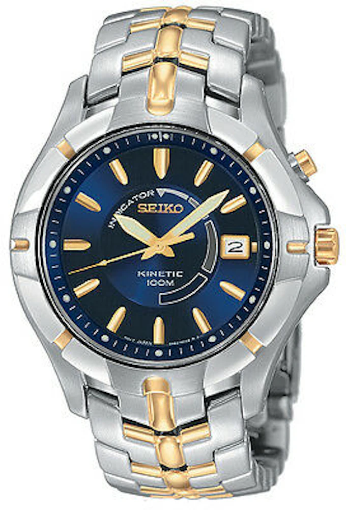 Seiko Kinetic 42mm in Stainless Steel - US