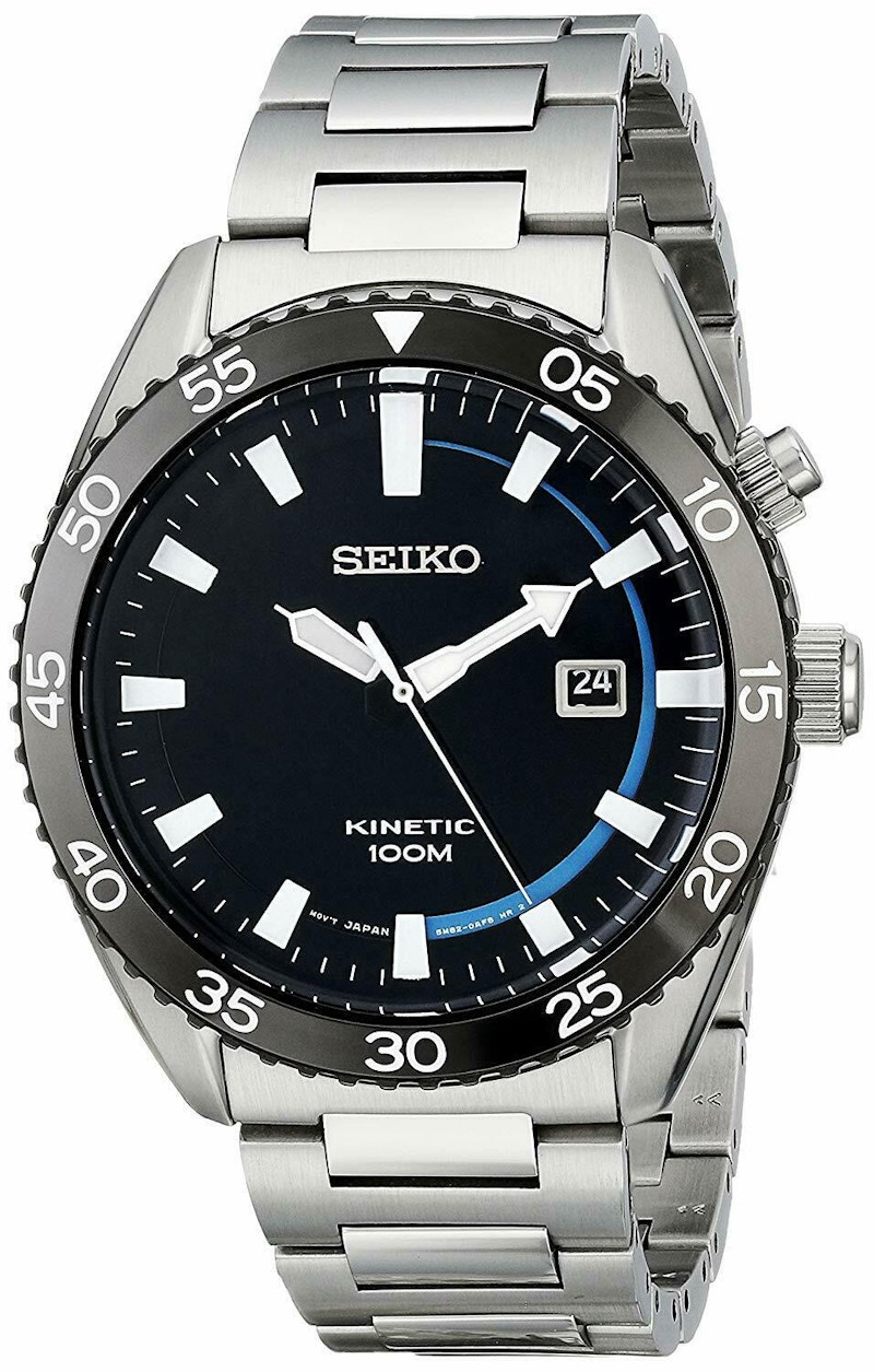 Seiko Kinetic SKA623 44mm in Stainless Steel US