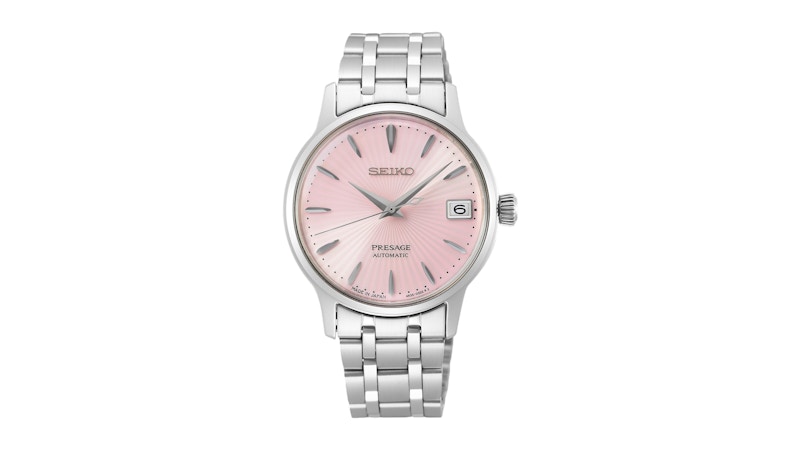 SEIKO Pre-owned Women's Presage Srp839j1 Watch In Stainless Steel In Silver