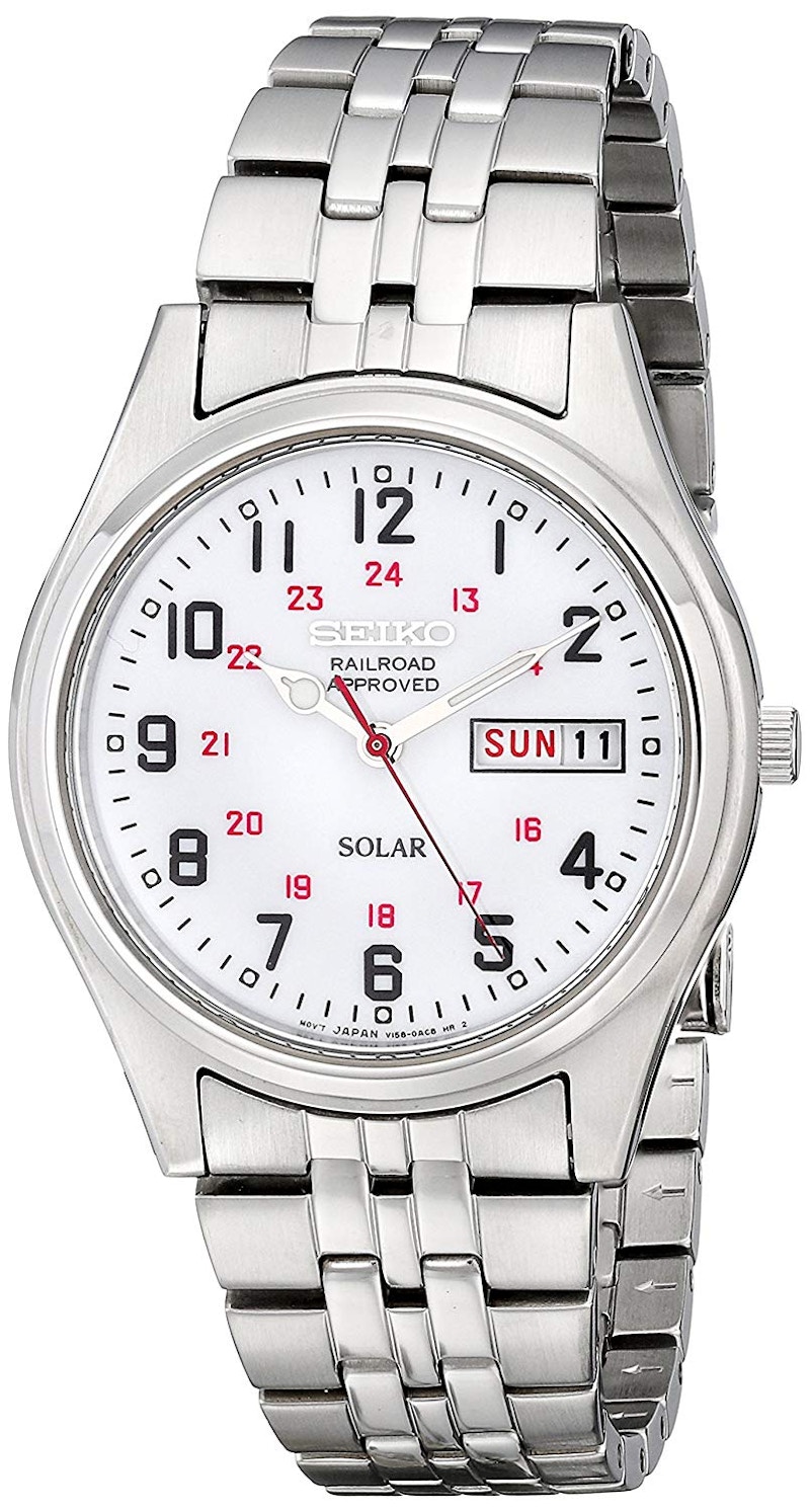 Seiko railroad shop approved solar watch