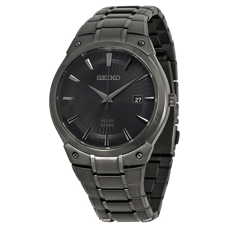 Seiko Solar SNE325 41mm in Stainless Steel US