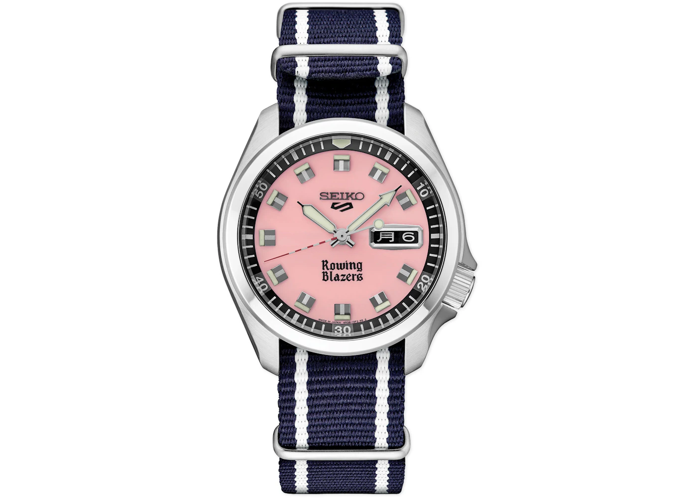 Seiko x Rowing Blazers 5 Sport Limited Edition 40mm in Stainless Steel - US