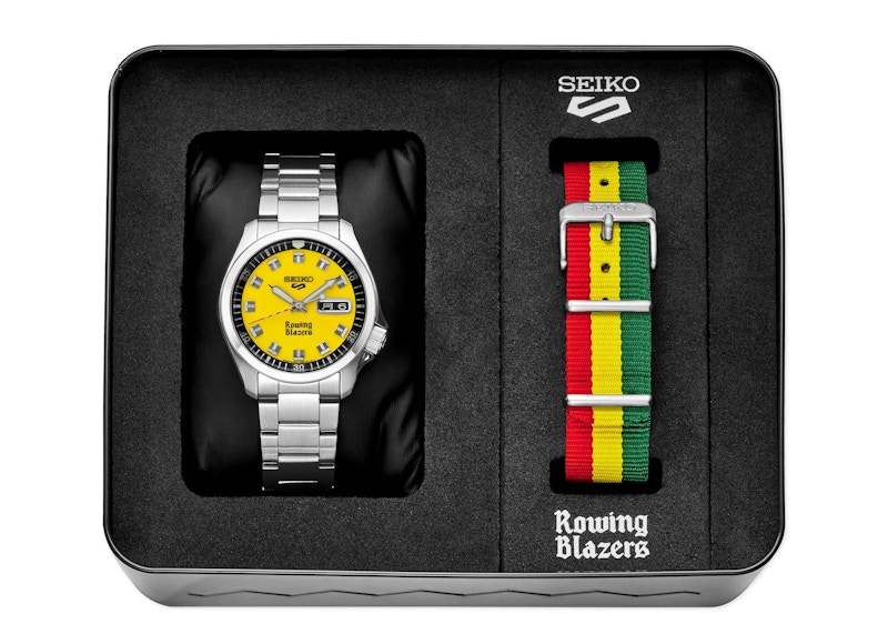 Seiko x Rowing Blazers 5 Sport Limited Edition 40mm in Stainless