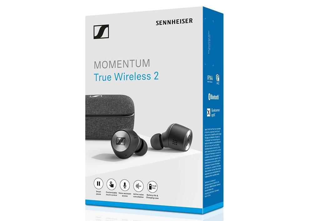 Sennheiser MOMENTUM True Wireless 2 Bluetooth Earbuds M3IETW2