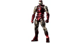 Sentinel Fighting Armor Marvel Iron Man Action Figure Red & Gold
