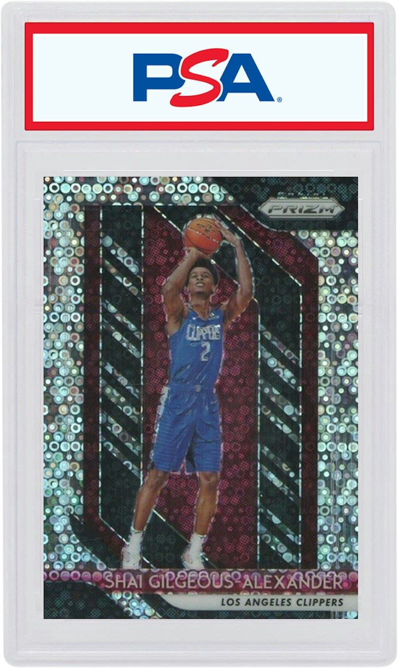 Shai Gilgeous-Alexander 2018 Panini Prizm Rookie Fast Break #184 (PSA or BGS Graded)