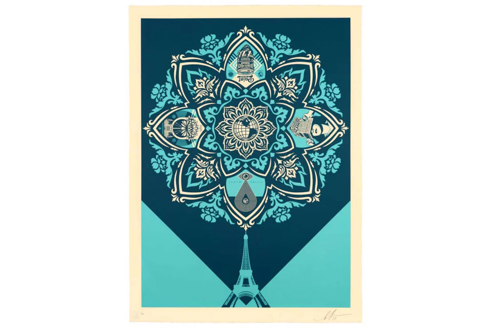 Shepard Fairey A Delicate Balance Print (Signed, Edition of 89)