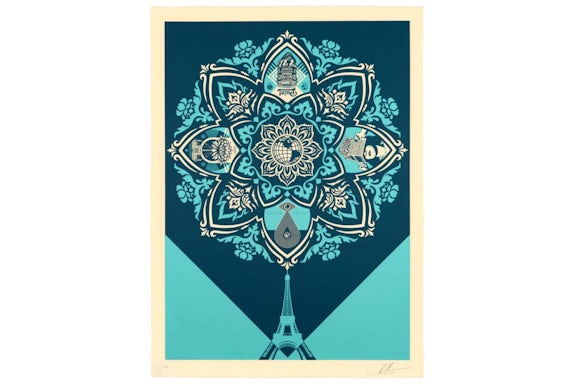 Shepard Fairey A Delicate Balance Print (Signed, Edition of 89)