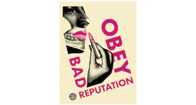 Shepard Fairey Bad Reputation Print Cream (Signed, Edition of 350)