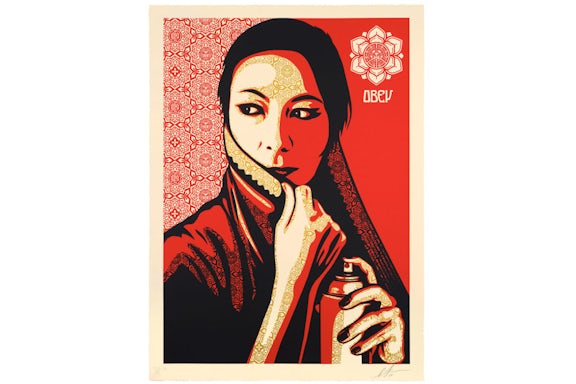 Shepard Fairey Commanda Print (Signed, Edition of 89)