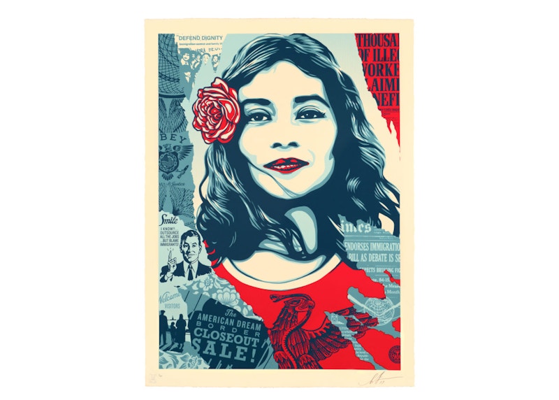 Shepard Fairey Defend Dignity Print (Signed, Edition of 89) - GB