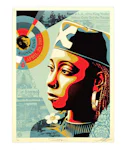 Shepard Fairey Eyes on the King Verdict Print (Signed, Edition of 600)