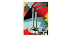 Shepard Fairey Factory Stacks (Endless Power) Print (Signed, Edition of 350)