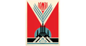 Shepard Fairey Green Power Print (Signed, Edition of 350) Red