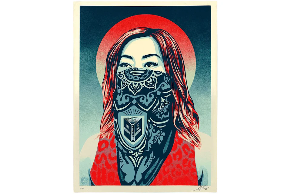 Shepard Fairey Just Future Rising (Signed, Edition of 450)