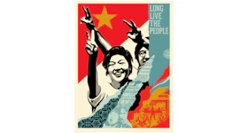 Shepard Fairey Long Live The People Print (Signed, Edition of 500)