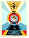 Shepard Fairey No Bees No Honey Print (Signed, Edition of 325) Yellow