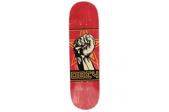 Shepard Fairey Obey Fist Skateboard Deck