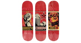 Shepard Fairey Obey Skateboard Deck Set