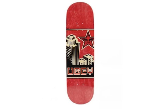 Shepard Fairey Obey Tower Skateboard Deck