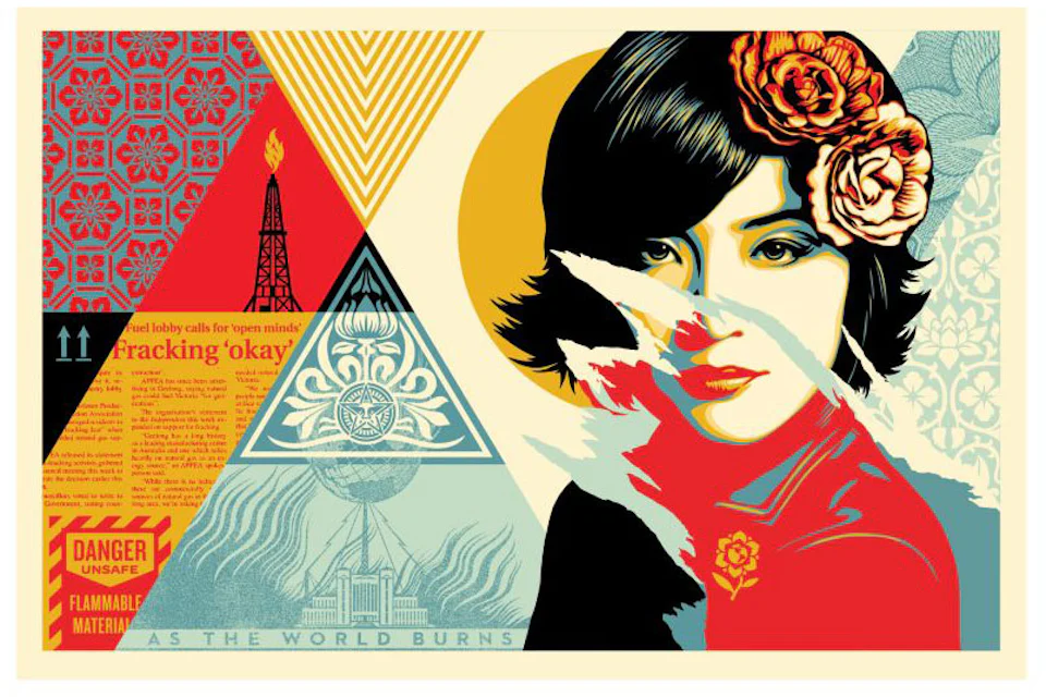 Shepard Fairey Open Minds Print (Signed, Edition of 675)