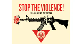 Shepard Fairey Parkland Voices Stop The Violence Print (Signed, Edition of 550)