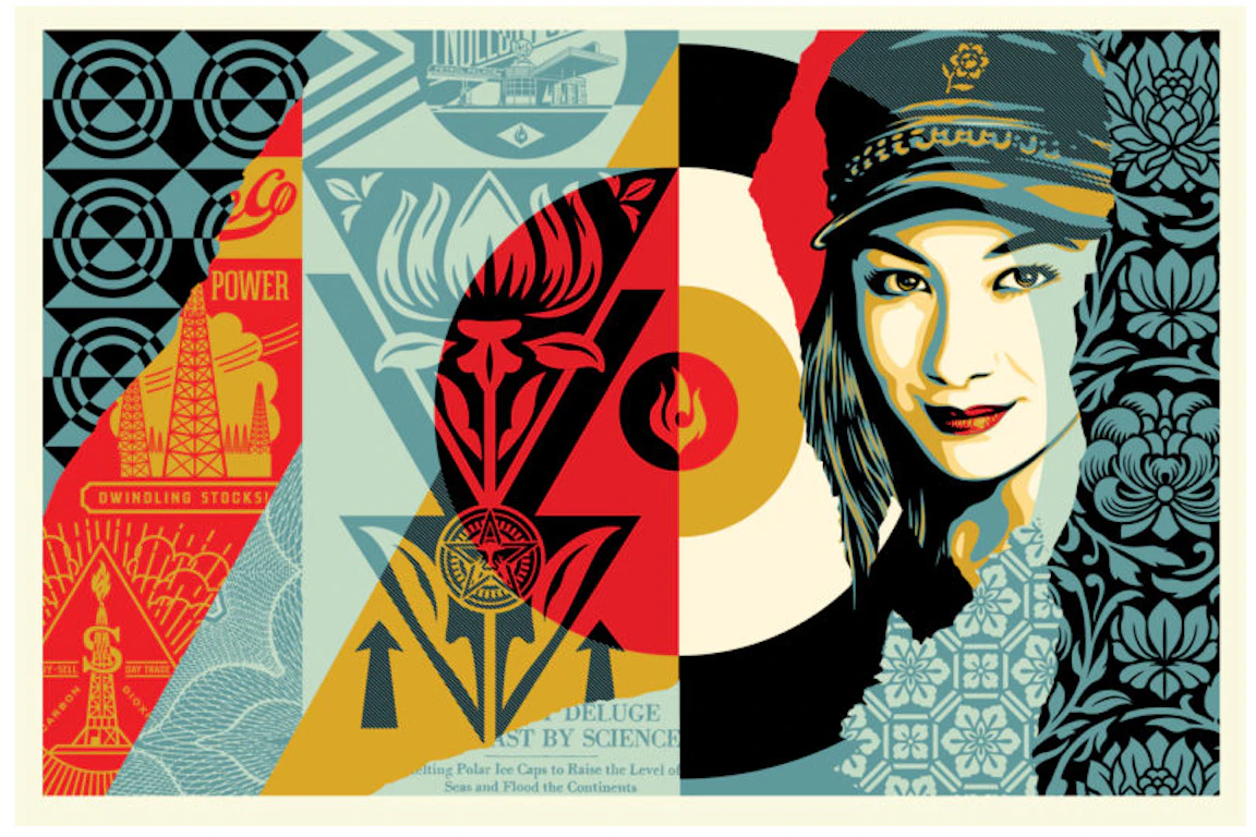 Shepard Fairey Raise The Level Print (Signed, Edition of 550)