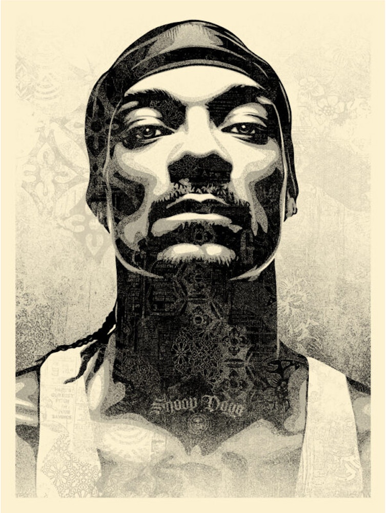 Shepard Snoop Double G Print (Signed, Edition of 550) -