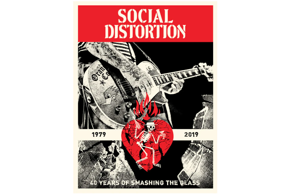 Shepard Fairey Social Distortion Print (Signed, Edition of 600)