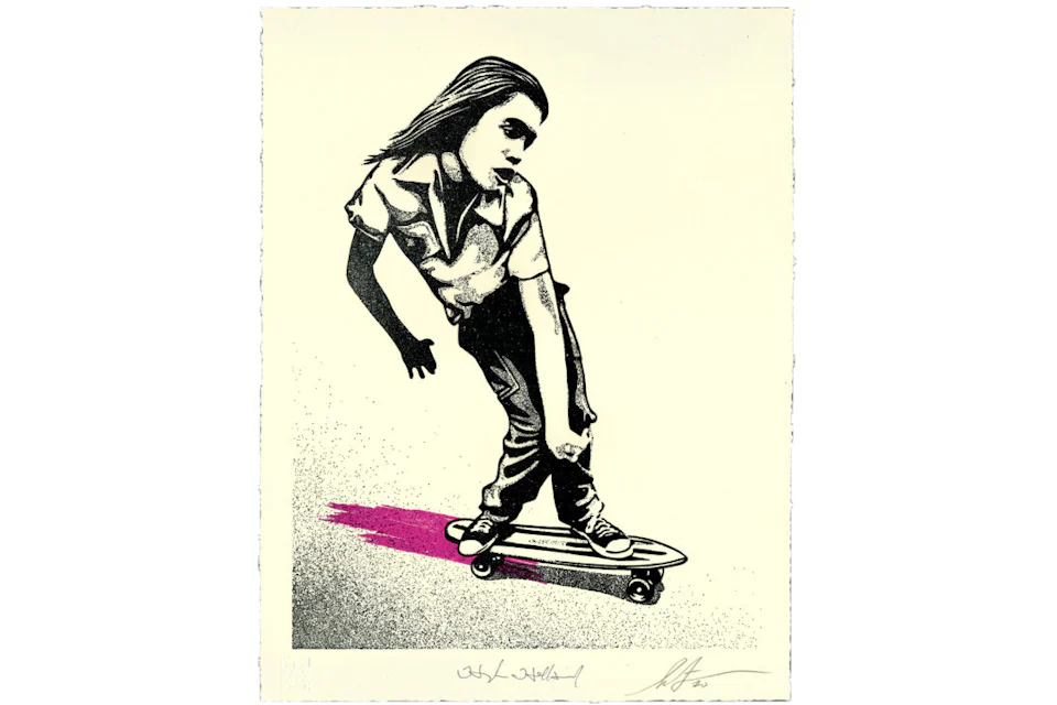 Shepard Fairey Style Changes Style Endures Print Magenta (Signed, Edition of 115)