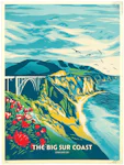 Shepard Fairey This Big Sur Coast Print (Signed, Edition of 600)