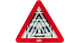 Shepard Fairey Unyielding Metal Street Sign (Signed, Edition of 350)