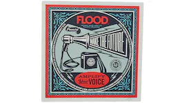 Shepard Fairey x FLOOD Print (Signed, Edition of 300)