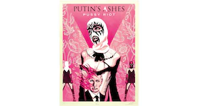 Shepard Fairey x Nadya Tolokonnikova Putin's Ashes (Pussy Riot) Print (Signed, Edition of 450)