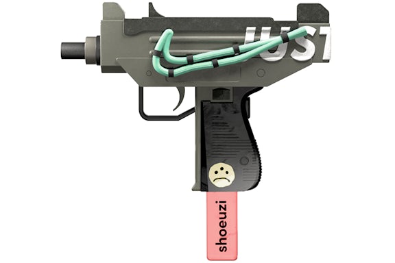 Shoeuzi Justice Please Sculpture Army Vert