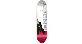 Shorty's Original Muska Silhouette 8.0 Skateboard Deck Red