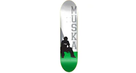 Shorty's Original Muska Silhouette 8.5 Skateboard Deck Green
