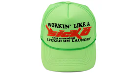 Sicko Laundry Trucker Hat Neon Green