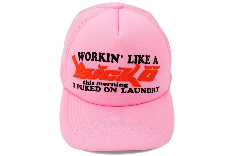 Sicko Laundry Trucker Hat Pink