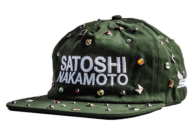 Sicko x Satoshi Nakamoto Studded Hat Green メンズ - FW22 - JP